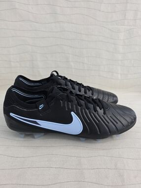 Nike Mens Tiempo Legend 10 Elite FG Black Shadow Soccer Cleats DV4328-003 Sz 10